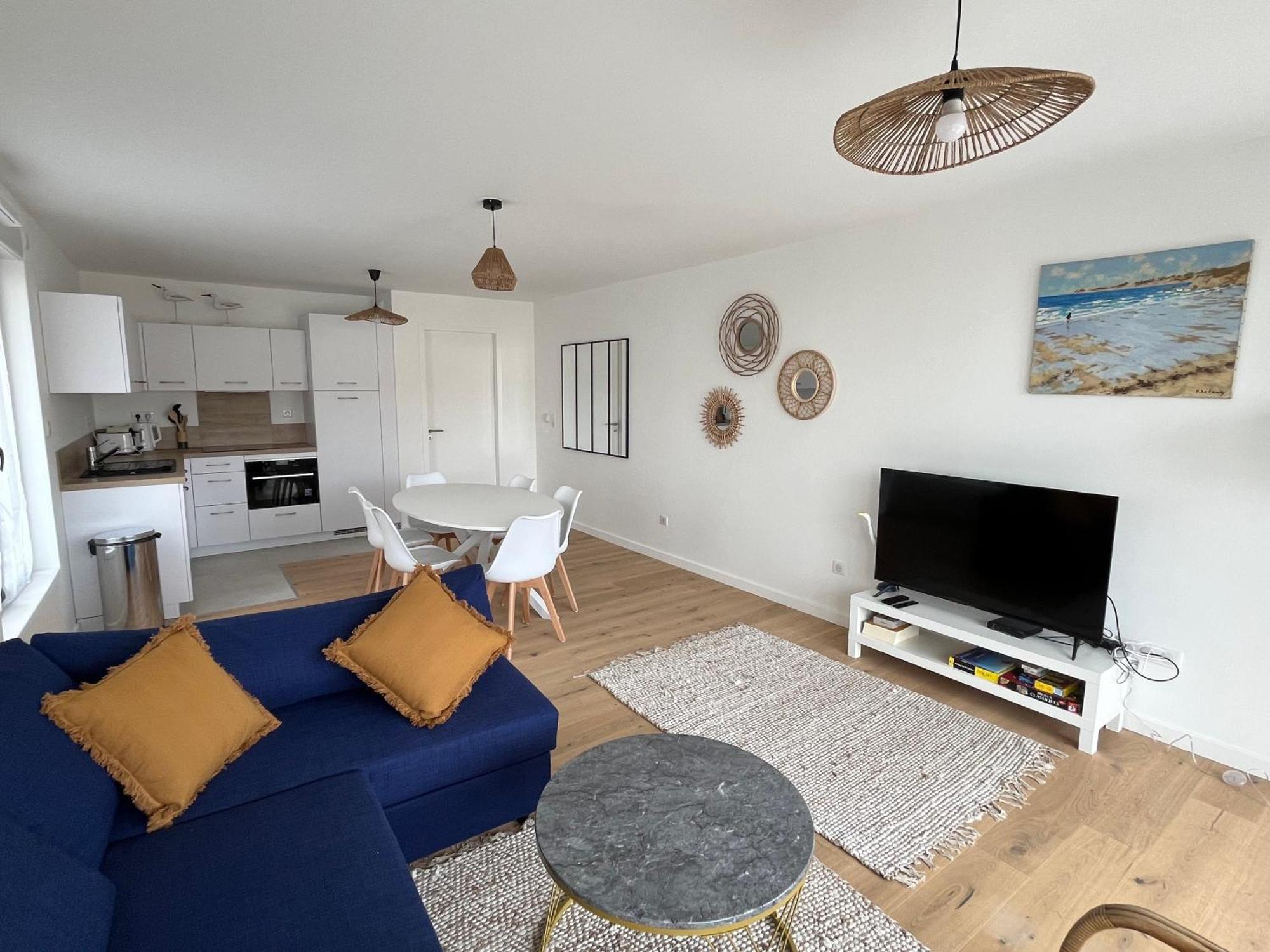 Evasion Plage - Appartement Lumineux Plein Centre Et 150M Plage Neufchâtel-Hardelot Εξωτερικό φωτογραφία