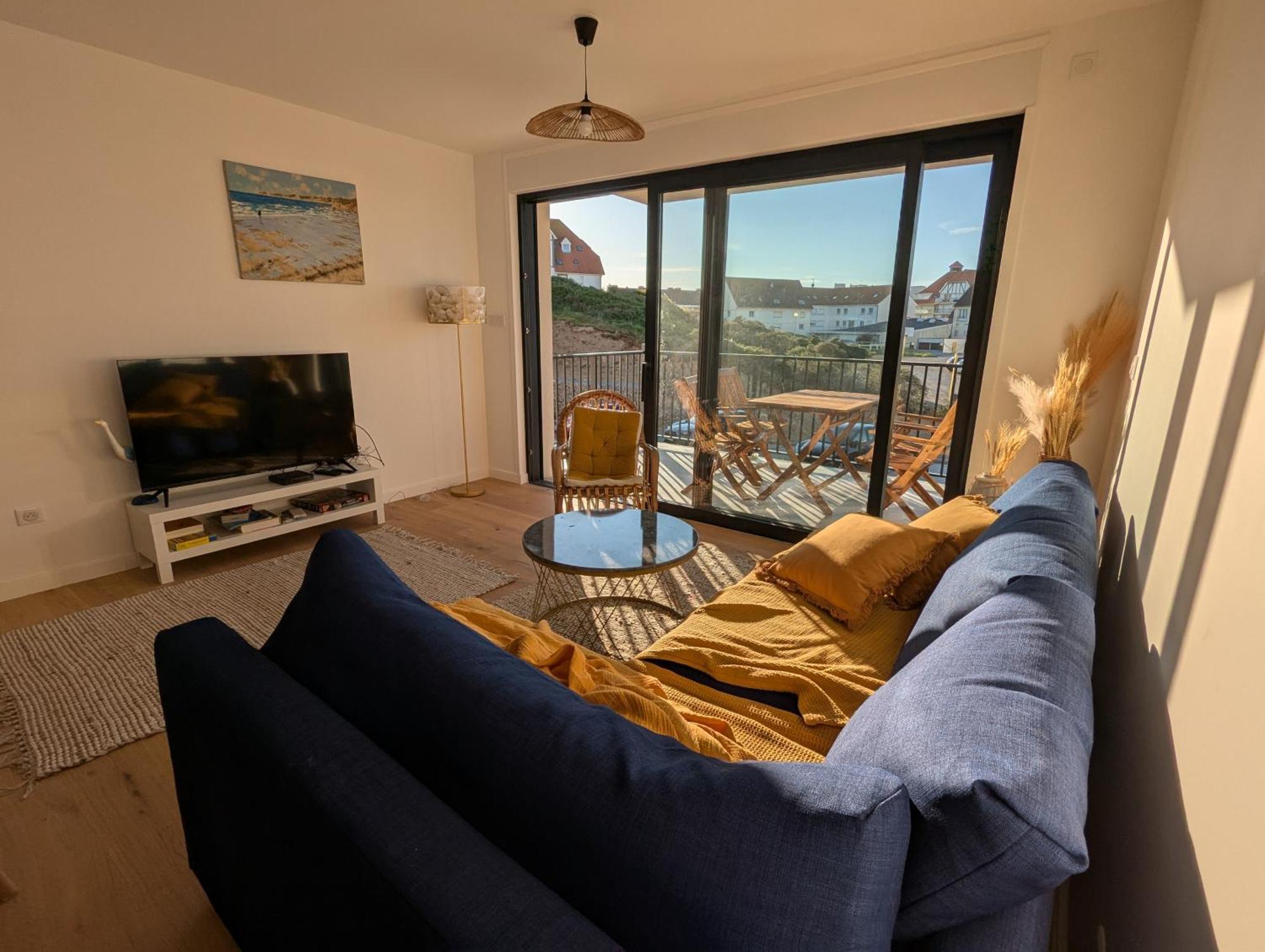 Evasion Plage - Appartement Lumineux Plein Centre Et 150M Plage Neufchâtel-Hardelot Εξωτερικό φωτογραφία